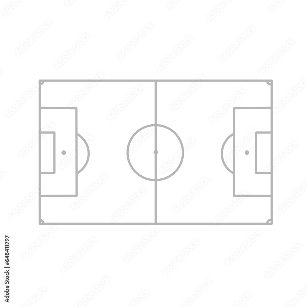 Lineart soccer field Lineart soccer field