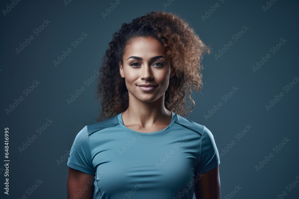 Young woman ready to exercise
