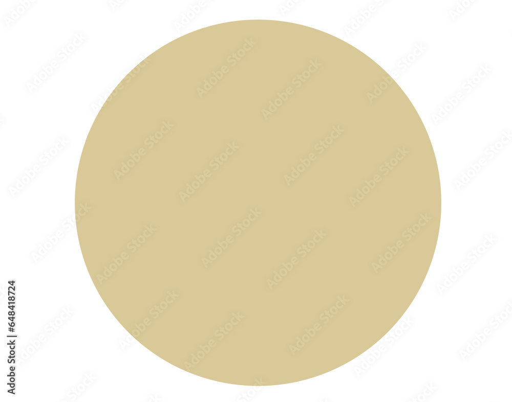 Minimal Yellow circle