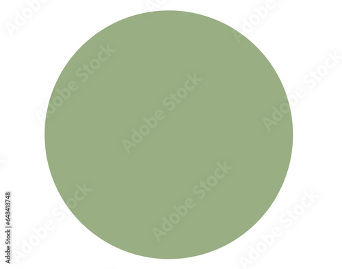 green circle