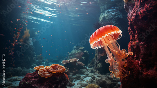 red sea anemone