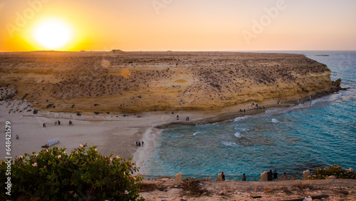 coast of the sea Matroh Egypt