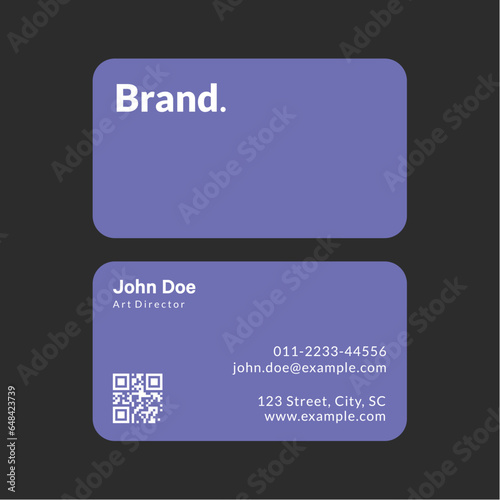 Wallpaper Mural Modern and clean professional business card template Torontodigital.ca