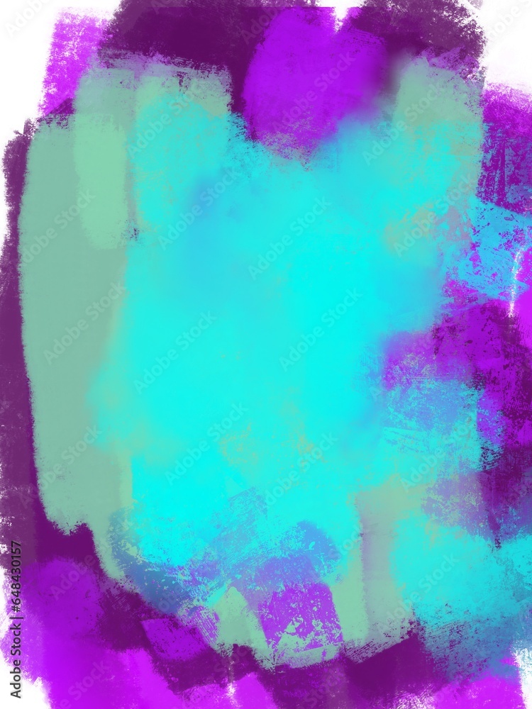 Author's designer background texture for creativity, in purple and violet tones with an admixture of berquoise, digital color illustration Author's designer background texture for creativity, in purple and violet tones with an admixture of berquoise, digital color illustration