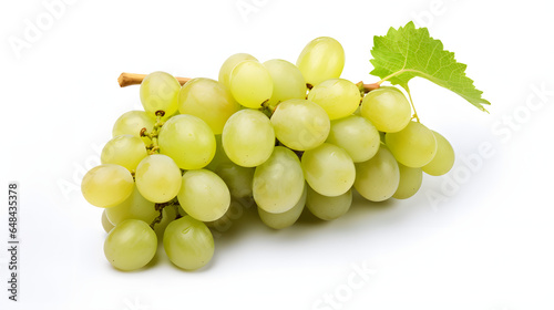 Grapes isolated on white background