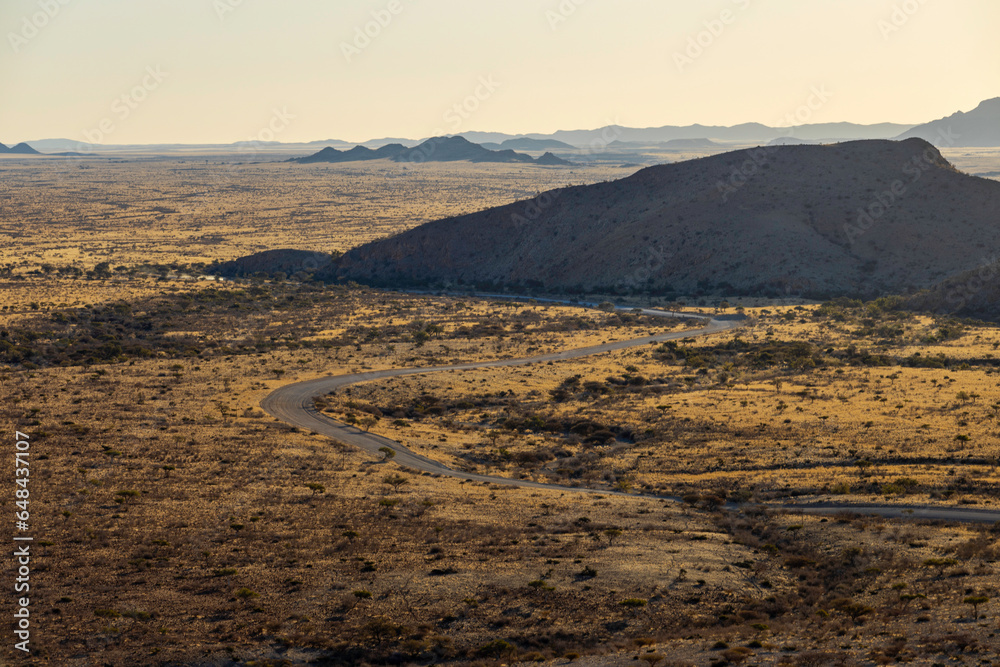Arid and Desert Plains and Mountains of Namibia (II)