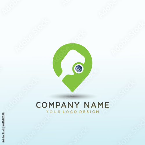 Pickle ball vector Logo Design