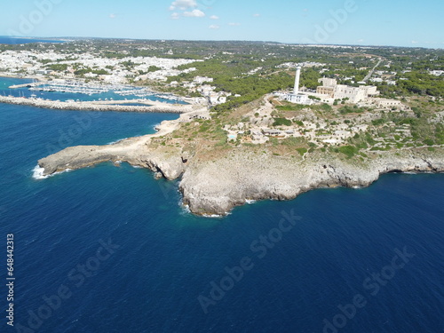 Wallpaper Mural Fotografie aeree col drone in Puglia a Santa Maria di Leuca Torontodigital.ca