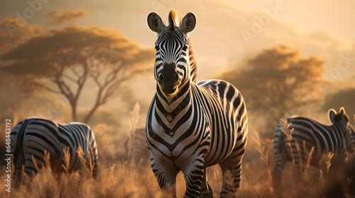 Zebra Natural Light in the Wild © Rimsha