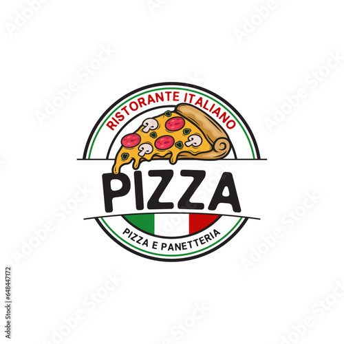 Pizza Logo Design  Italian Cuisine  Italian Food