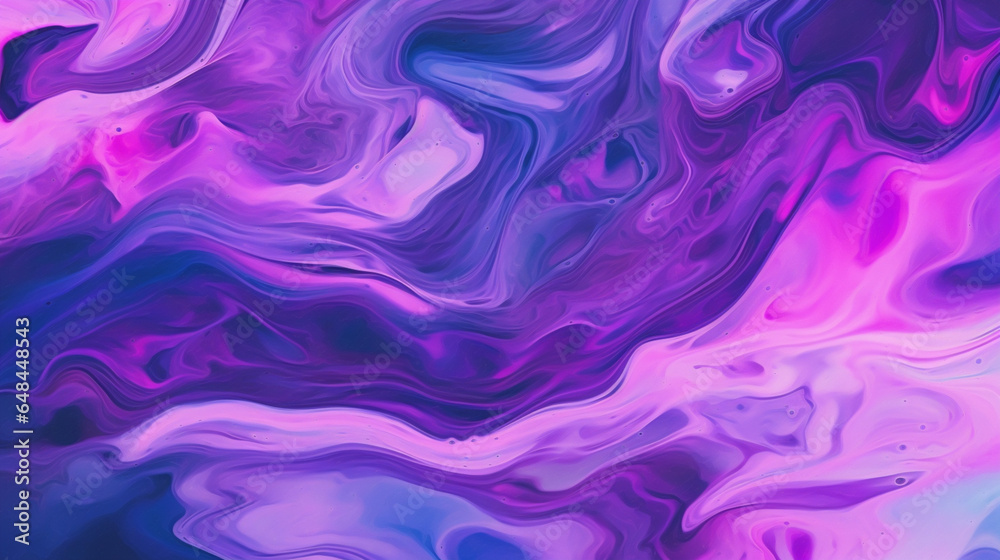 Purple ink abstract background