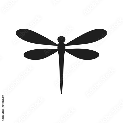 Flying Dragonfly Illustration
