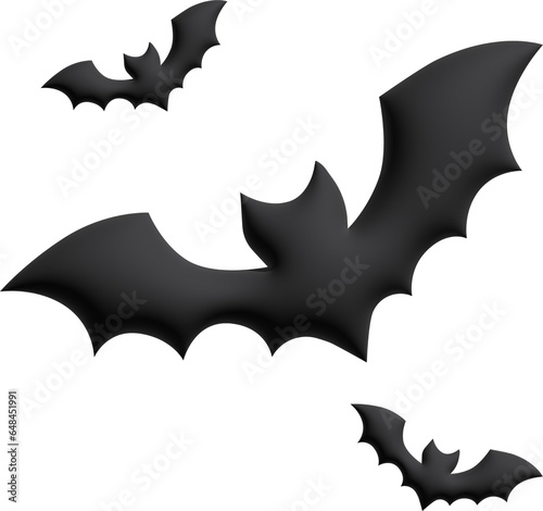Obraz na płótnie Halloween bat and bats