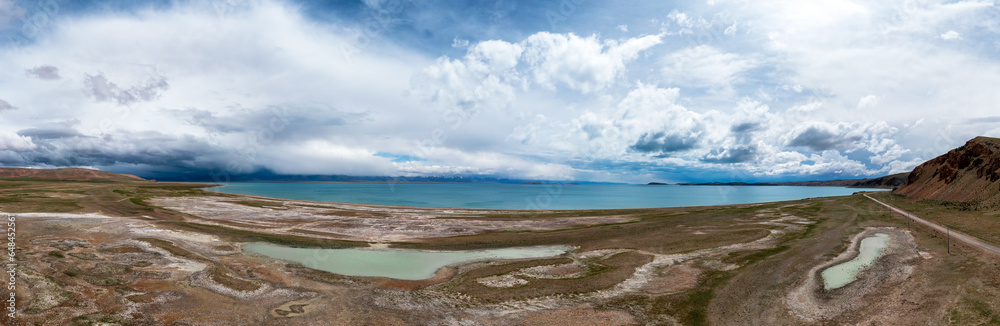 Namtso Lake in Damxung county Lhasa city Tibet autonomous Region, China.