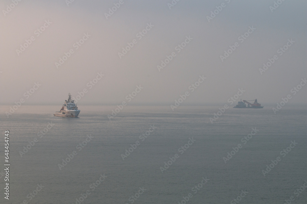 boat in the ocean