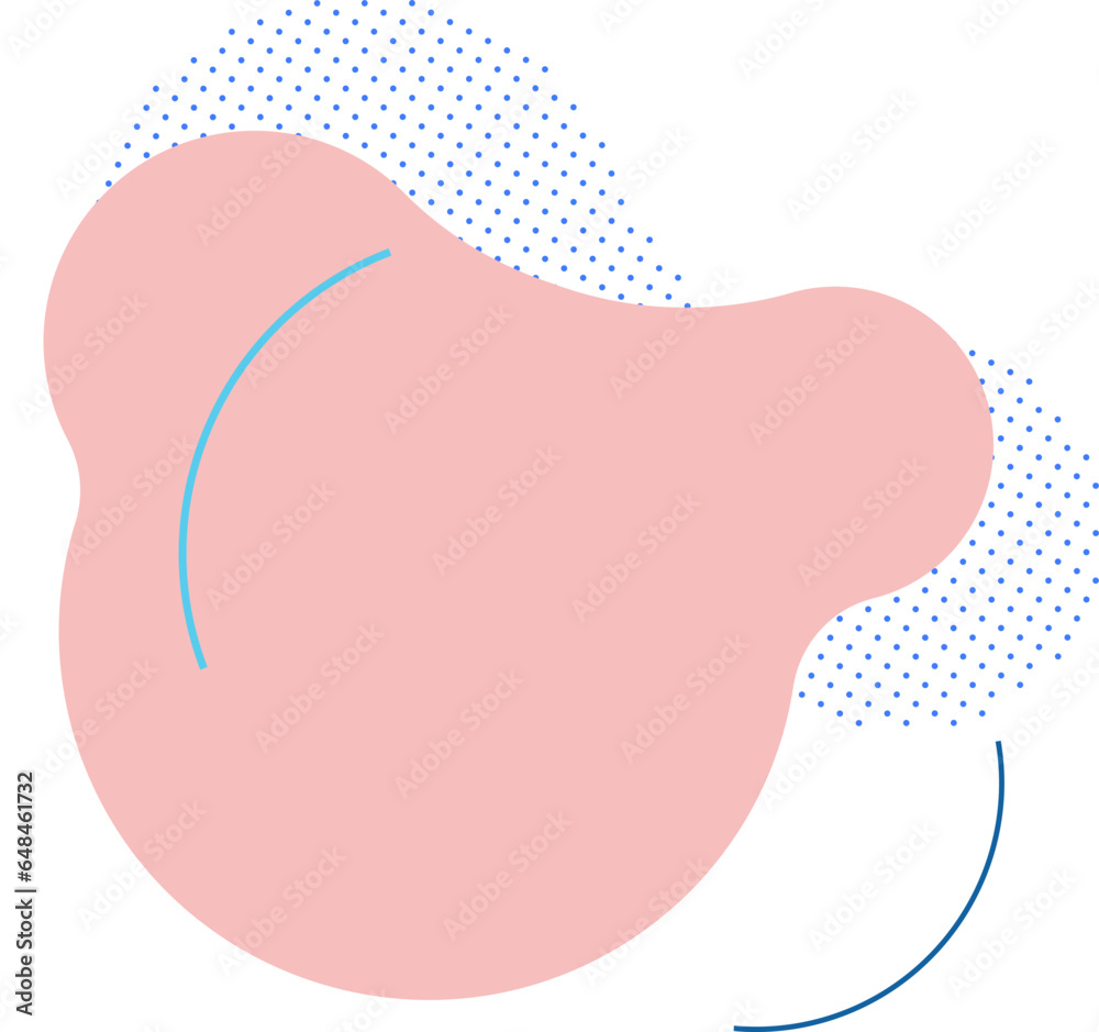 Pink Blob Minimalist