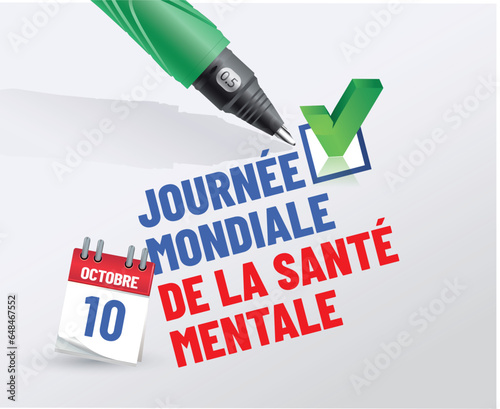10 octobre - journée mondiale de la santé mentale