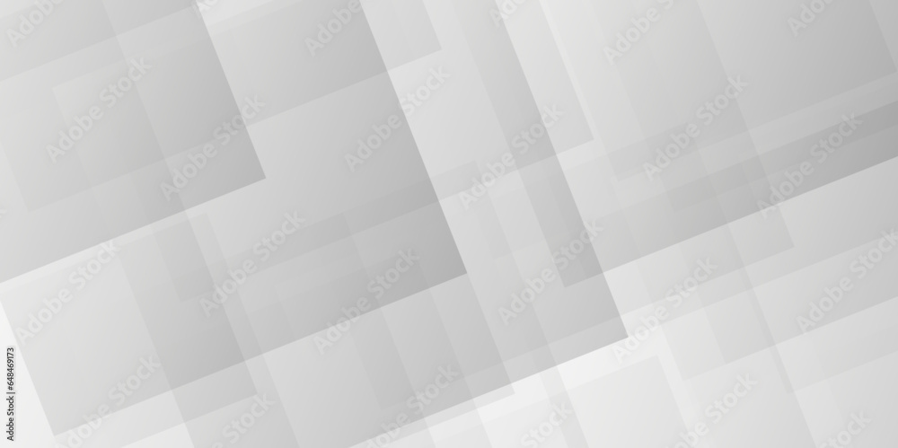 Modern Abstract white and gray background design with layers of textured white transparent material in triangle and squares shapes. White color technology concept geometric line vector background. Modern Abstract white and gray background design with layers of textured white transparent material in triangle and squares shapes. White color technology concept geometric line vector background.