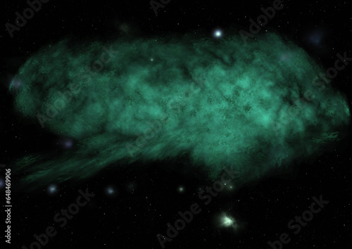 Being shone nebula