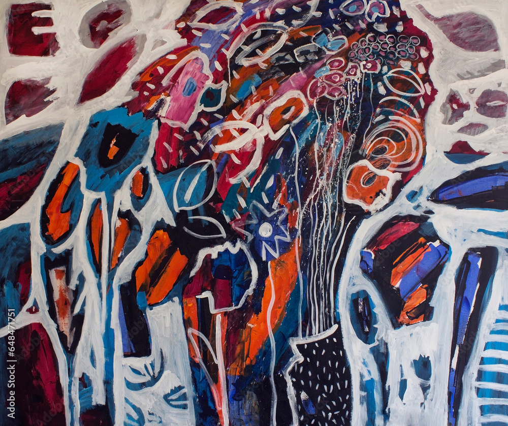 Obraz premium Painting as a Background