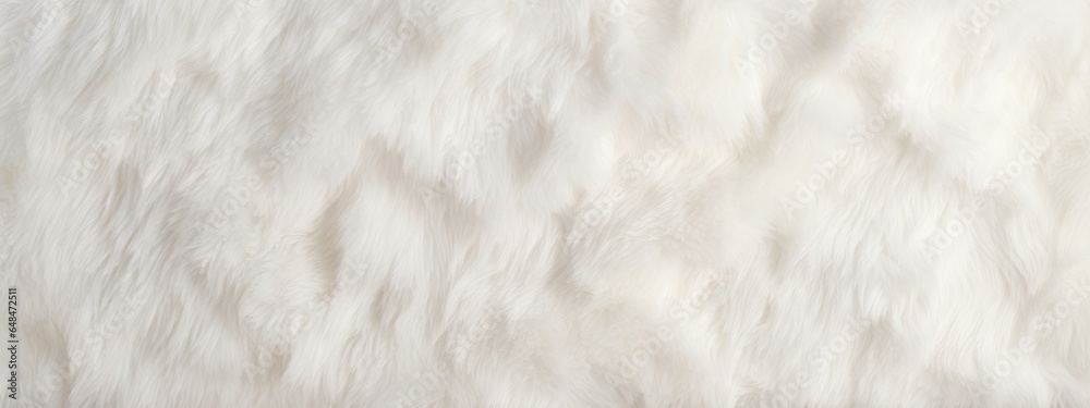 Polar bear fur texture background. - obrazy, fototapety, plakaty 