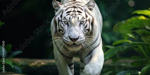 White Tiger Presence in the Wilderness