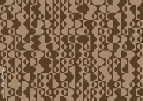 Abstract random pattern line brown geometric  repeat minimal decoration background