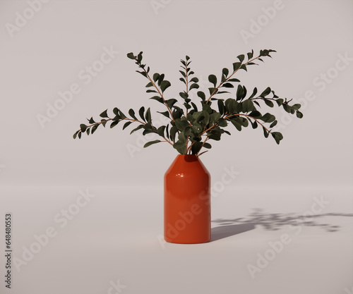 vase with flowers