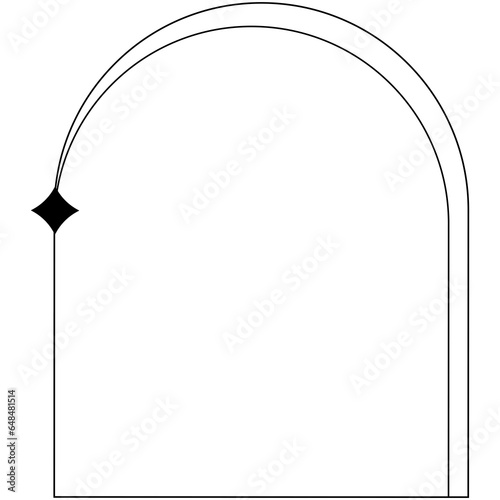 minimalist fream elements and geometry fream