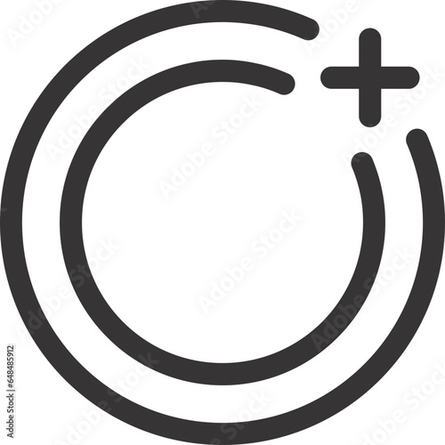 circle icon with different styles 