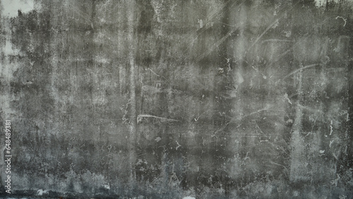 old gray concrete wall for background.