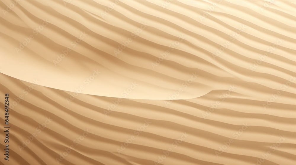 Design template for desert and sand