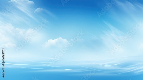 Design template of clear blue sky