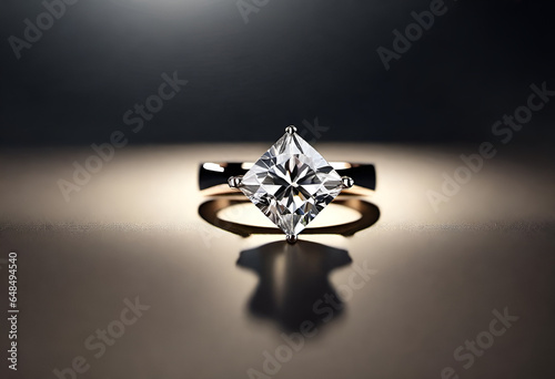 diamond engagement ring photo