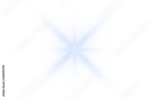 Glow bright star. Light effect. Isolated vector star on real transparent background. Vector illustration.