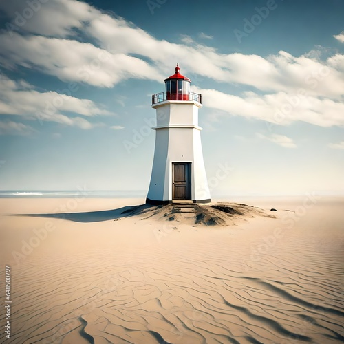 lighthouse at sunset