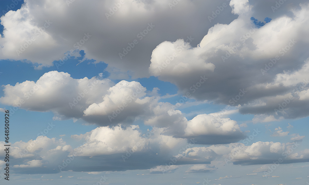 Fototapeta premium cool-cloud-pattern-background-image