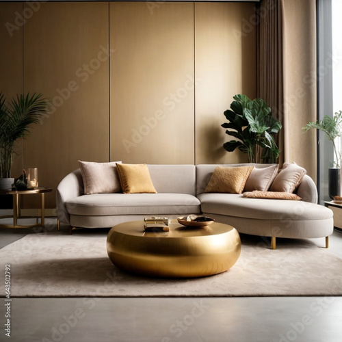Modern bright interior, home, decor, light, plant, window, apartment.