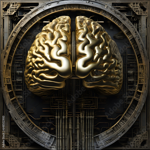 Golden human brain portal