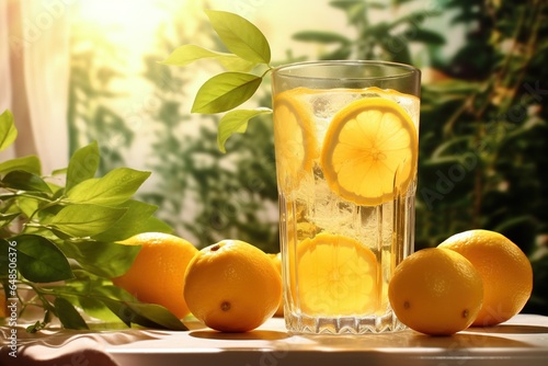 fresh lemon meets tea