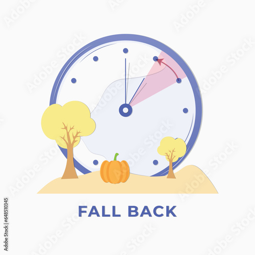 Fall back poster