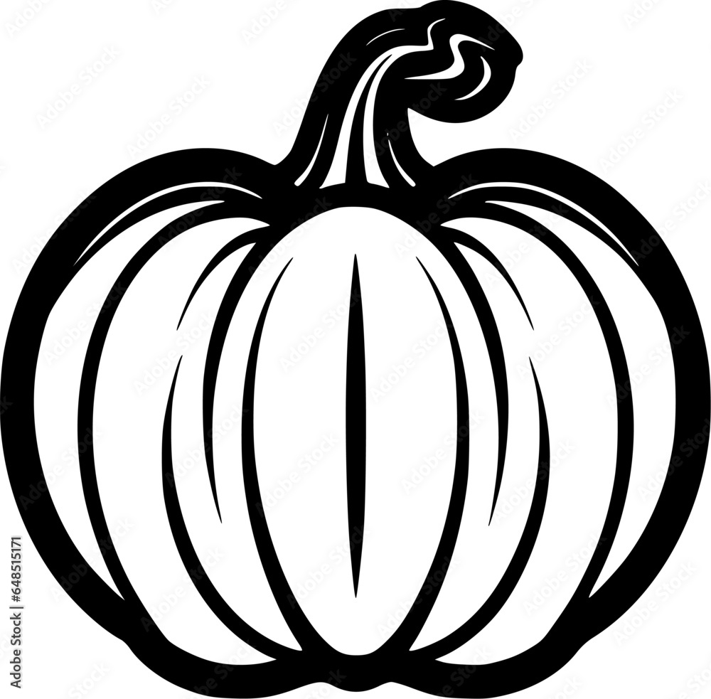Pumpkin | Minimalist and Simple Silhouette - Vector illustration Pumpkin | Minimalist and Simple Silhouette - Vector illustration