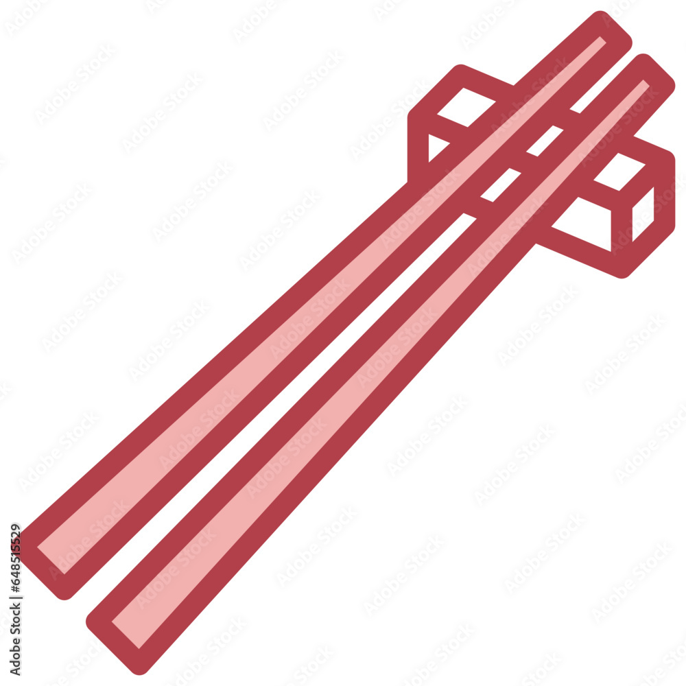 CHOPSTICKS filled outline icon,linear,outline,graphic,illustration CHOPSTICKS filled outline icon,linear,outline,graphic,illustration