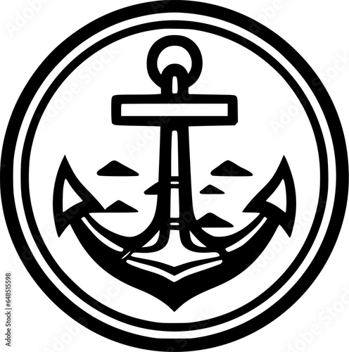 Anchor - High Quality Vector Logo - Vector illustration ideal for T-shirt graphic