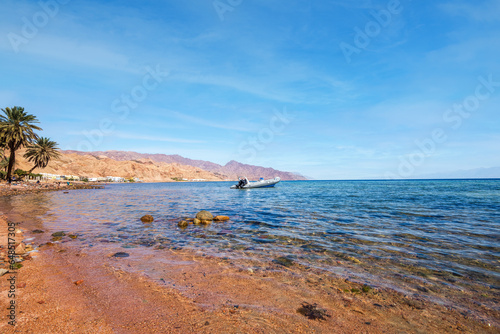 beach in the morning