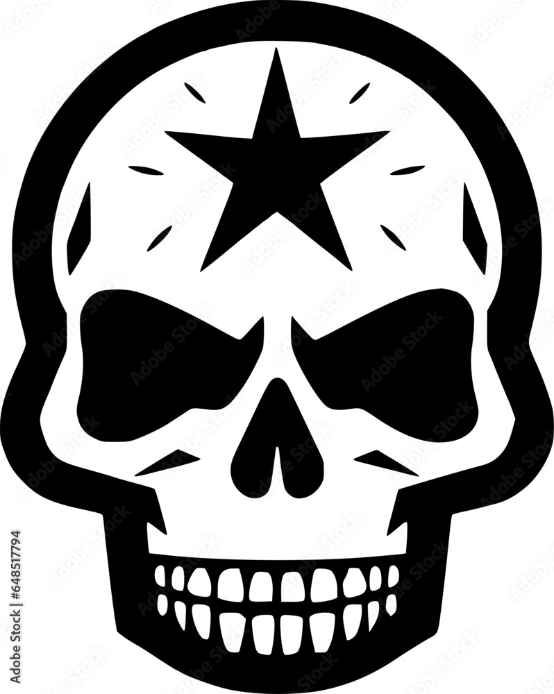 Skull - High Quality Vector Logo - Vector illustration ideal for T-shirt graphic Skull - High Quality Vector Logo - Vector illustration ideal for T-shirt graphic