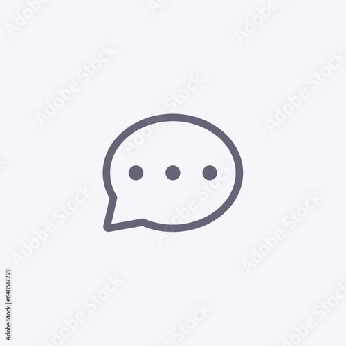Effortless Communication with Chat and Message Icon: Perfect for UI, Web, and App Design - Enhance User Experience with Seamless Chatting and Messaging