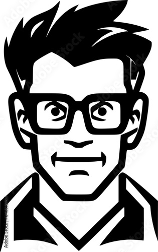 Teacher | Minimalist and Simple Silhouette - Vector illustration