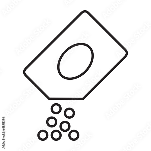 Sprinkle, cooking, condiment icon