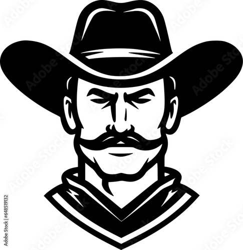 Western - High Quality Vector Logo - Vector illustration ideal for T-shirt graphic